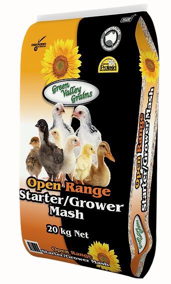 Green Valley Grains Open Range Starter Mash 20KG