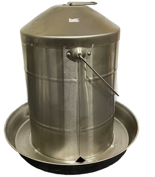 Steel Chicken Drinker 12L