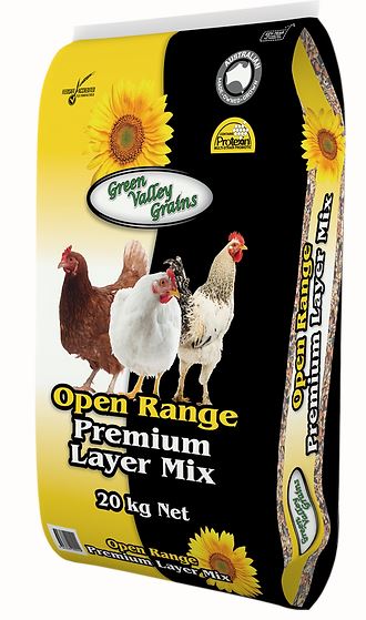 Green Valley Grains Open Range Premium Layer Mix 20KG