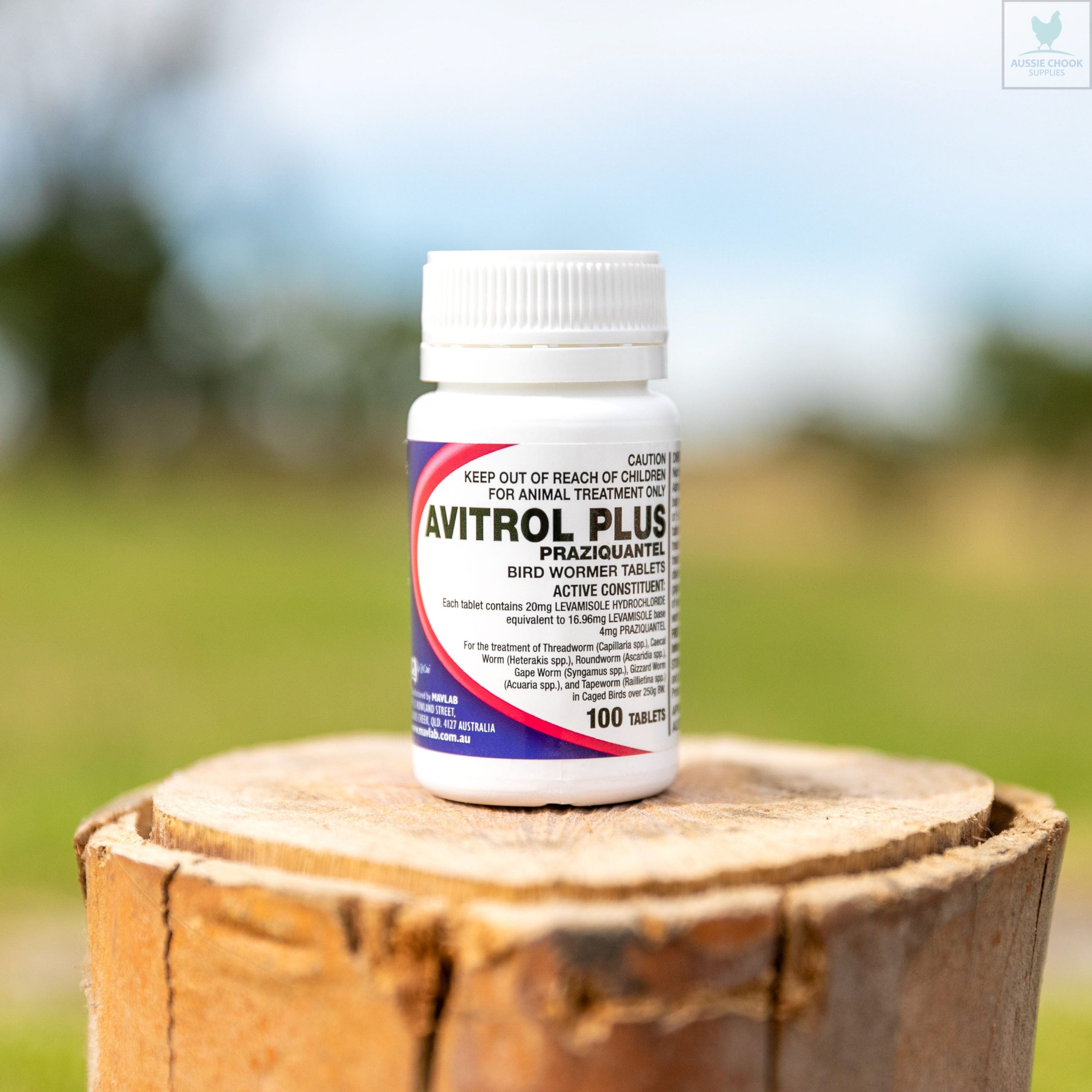 Avitrol Poultry Worming Tablets (100) – Chicken Mad